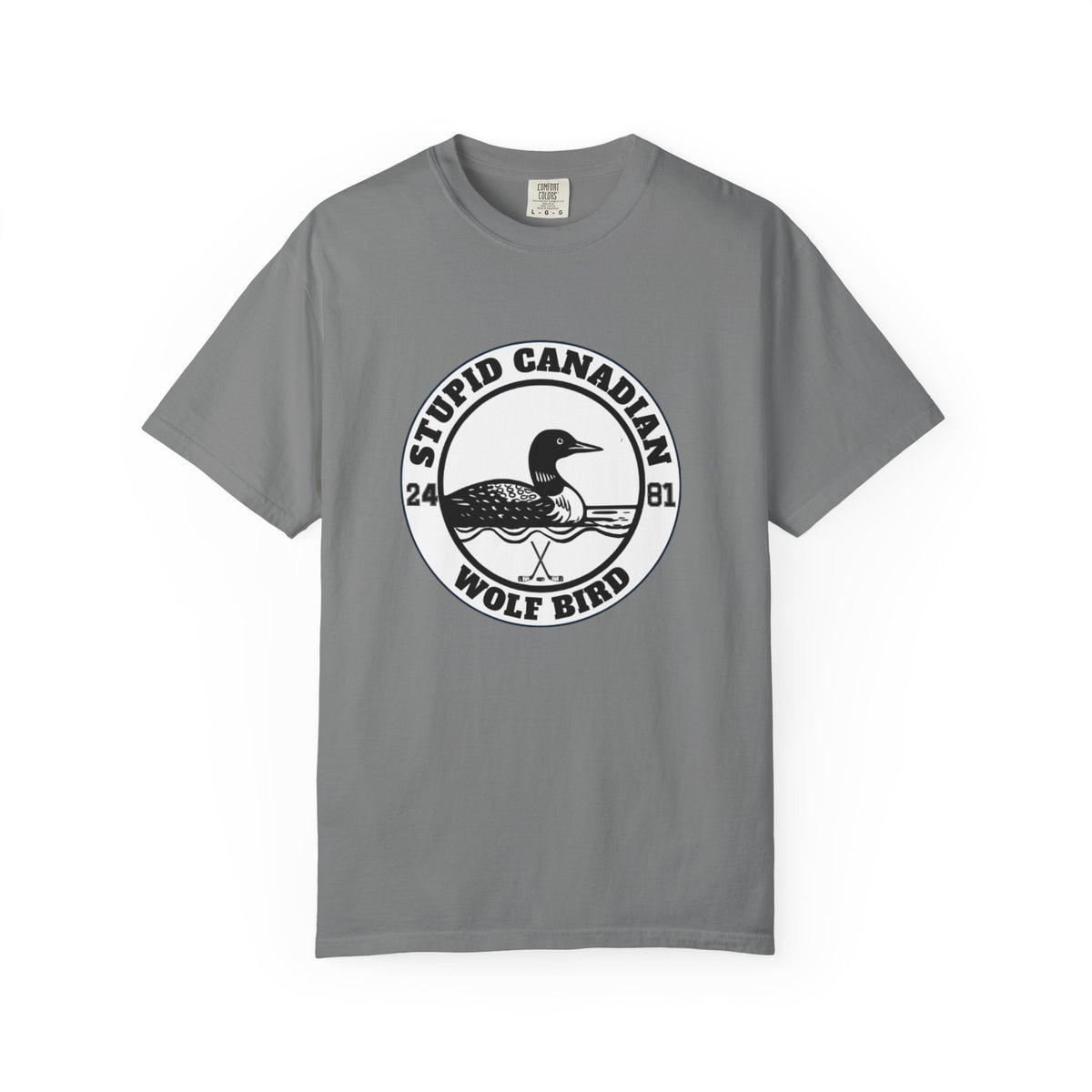 Wolf Bird Graphic Tee | Dry Humor Outdoor Shirt