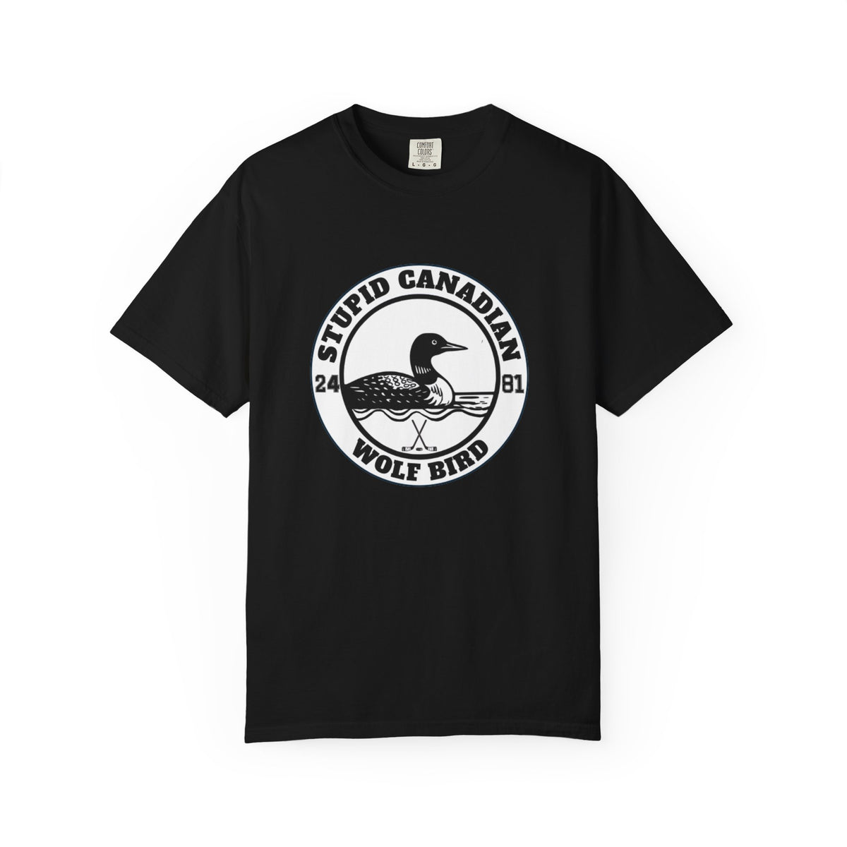 Wolf Bird Graphic Tee | Dry Humor Outdoor Shirt