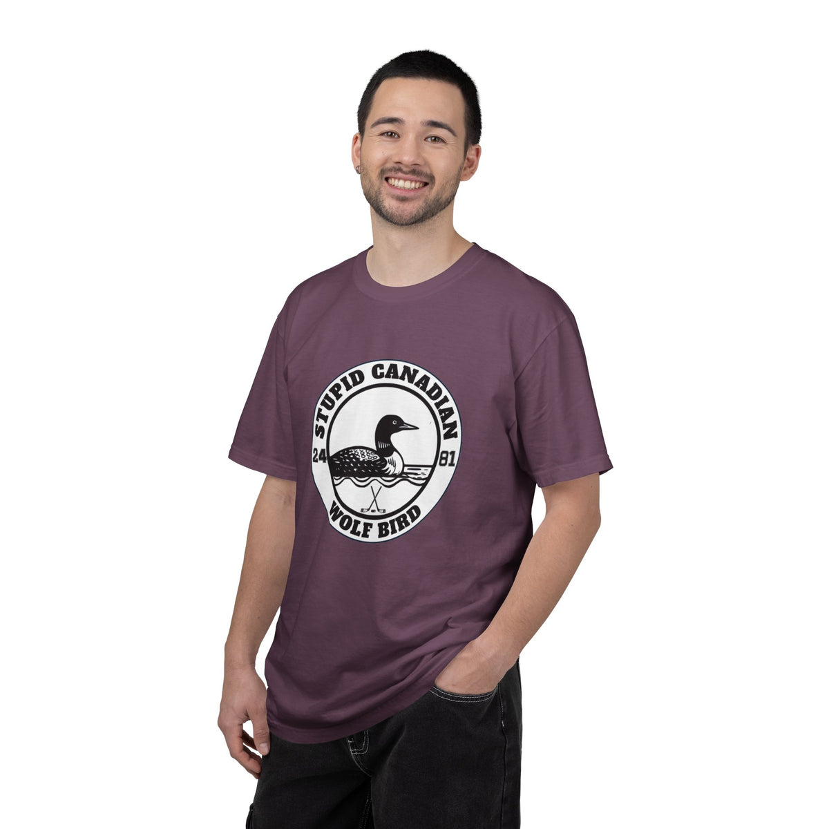 Wolf Bird Graphic Tee | Dry Humor Outdoor Shirt