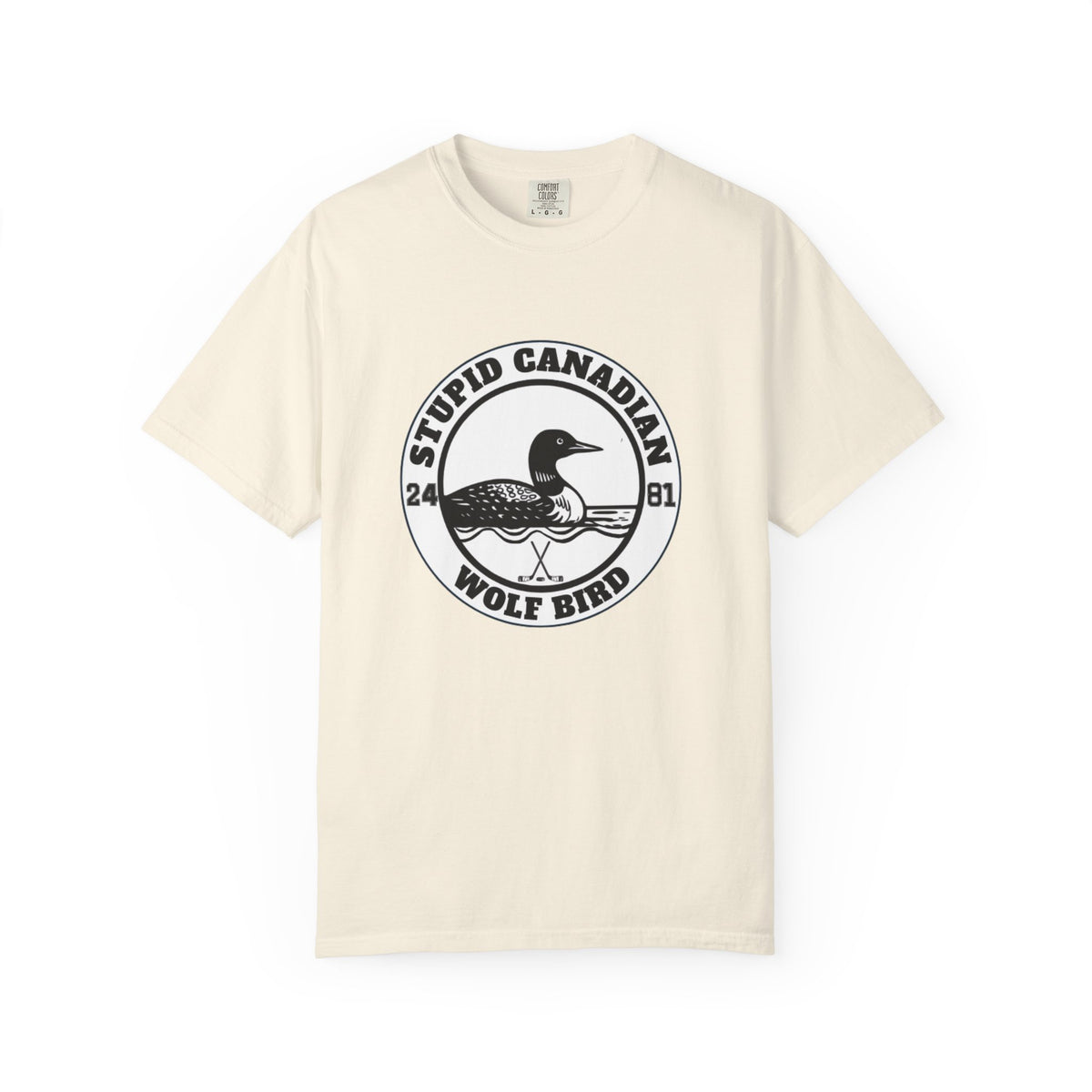 Wolf Bird Graphic Tee | Dry Humor Outdoor Shirt