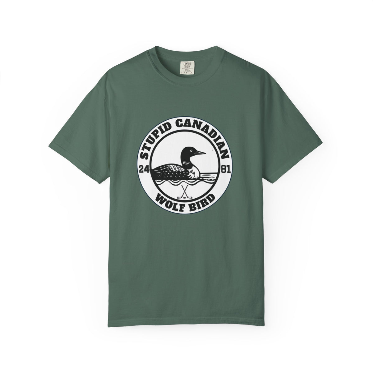 Wolf Bird Graphic Tee | Dry Humor Outdoor Shirt