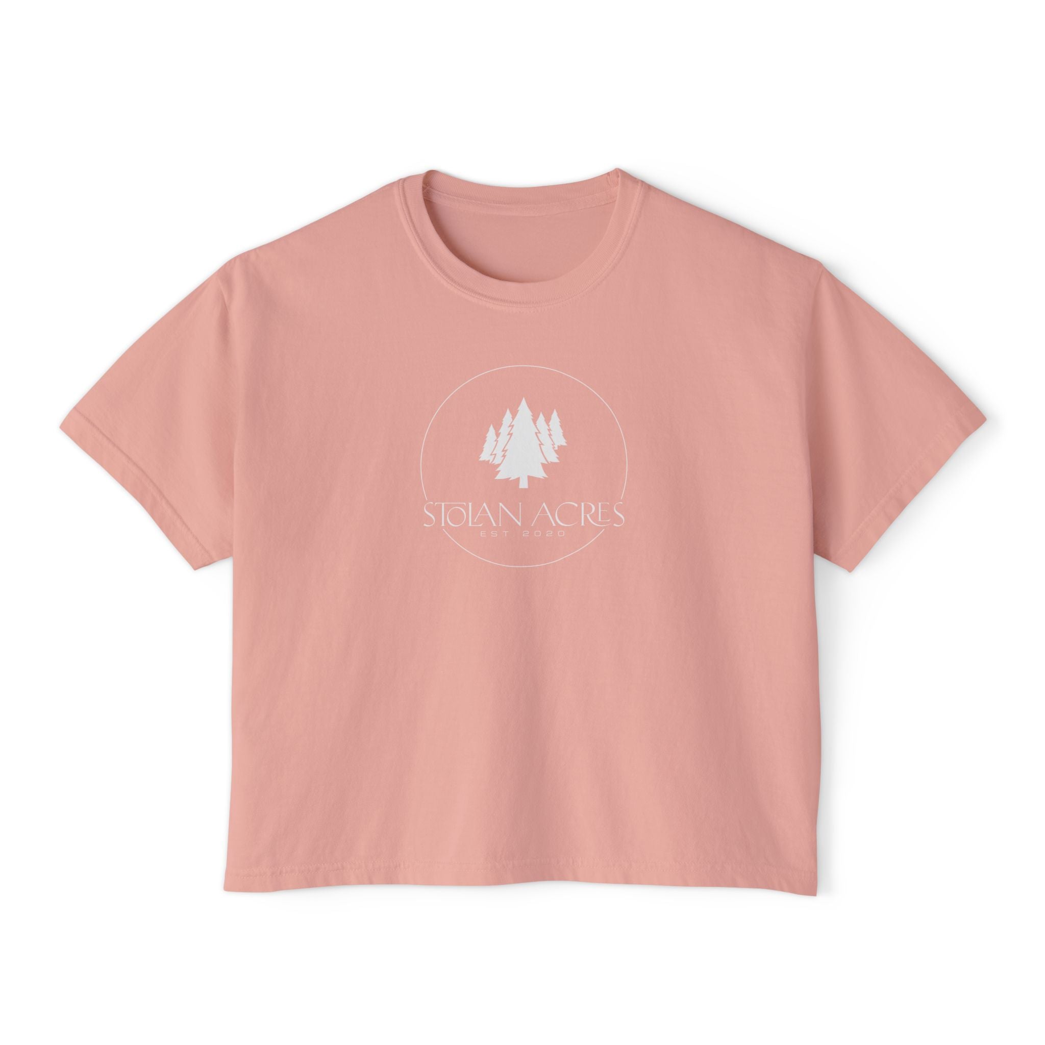 The Stolan Boxy Crop | Classic Mark