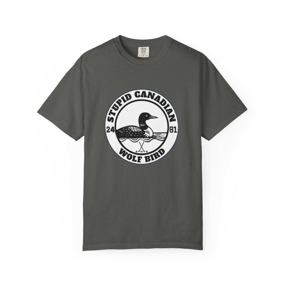 Wolf Bird Graphic Tee | Dry Humor Outdoor Shirt
