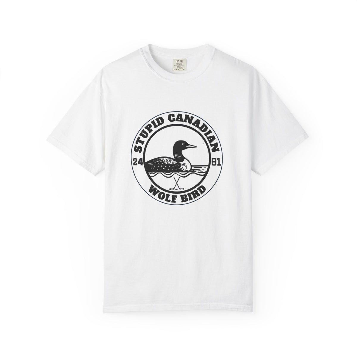 Wolf Bird Graphic Tee | Dry Humor Outdoor Shirt