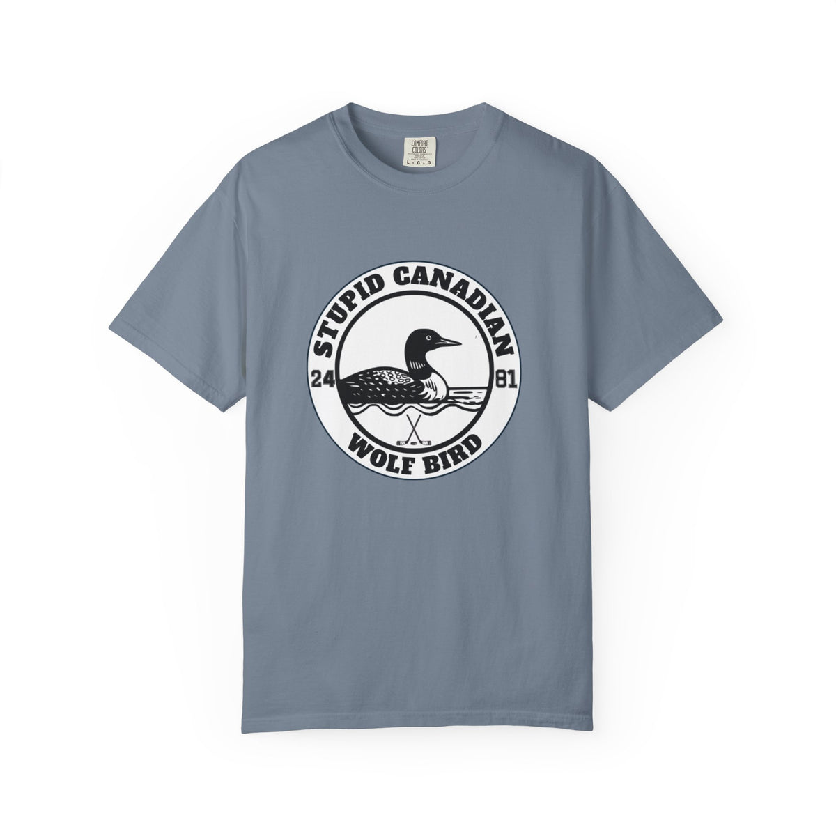 Wolf Bird Graphic Tee | Dry Humor Outdoor Shirt