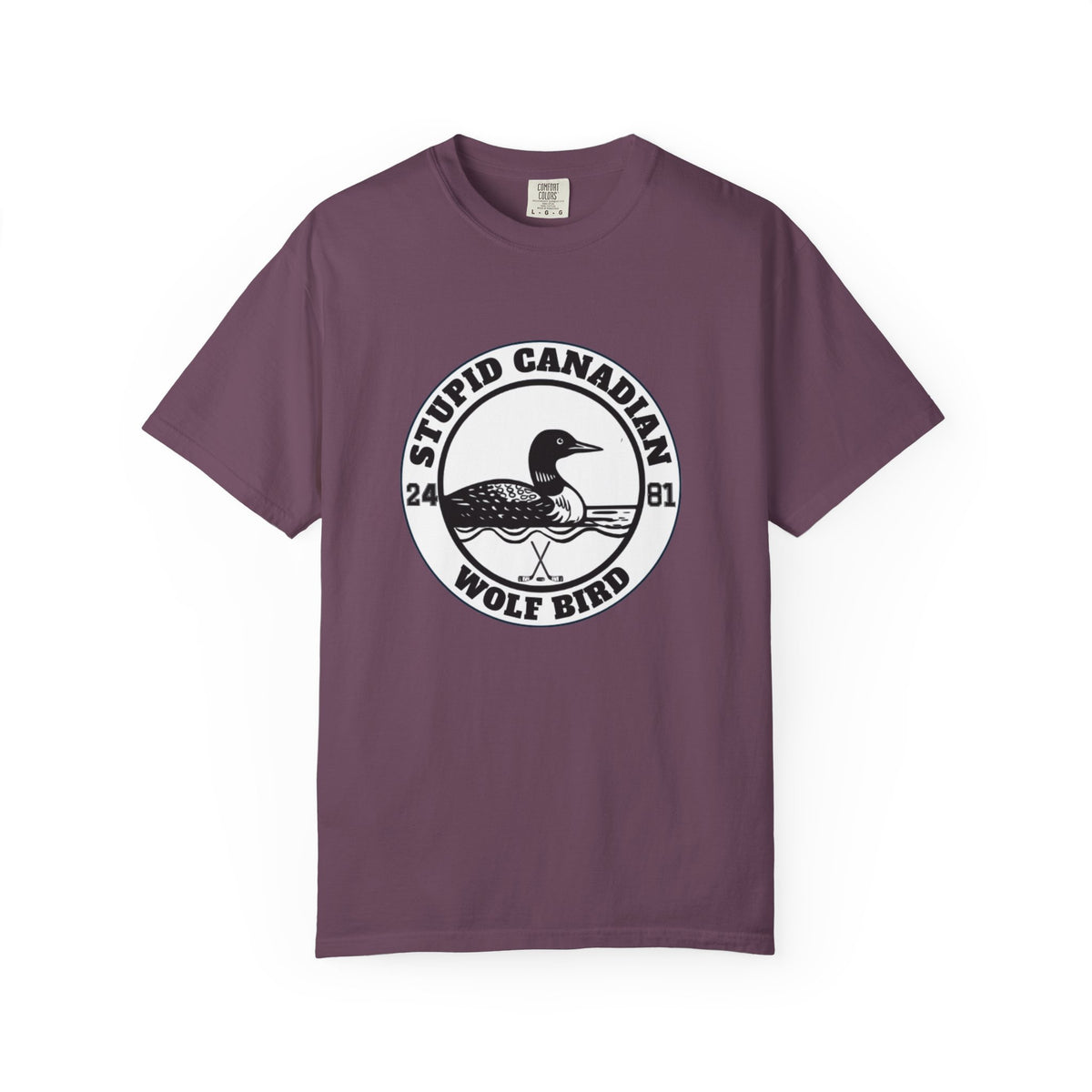 Wolf Bird Graphic Tee | Dry Humor Outdoor Shirt