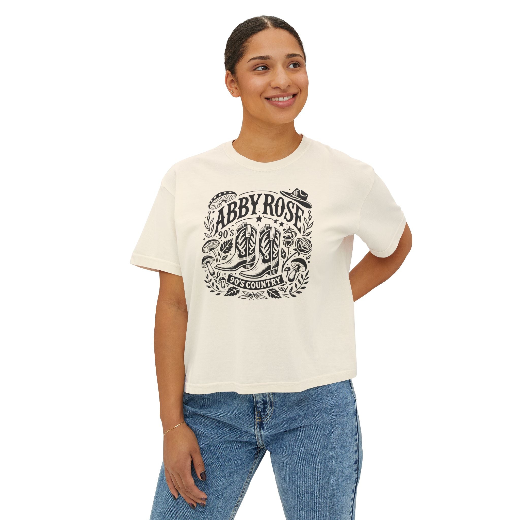 AbbyRose - Women's Boxy Crop