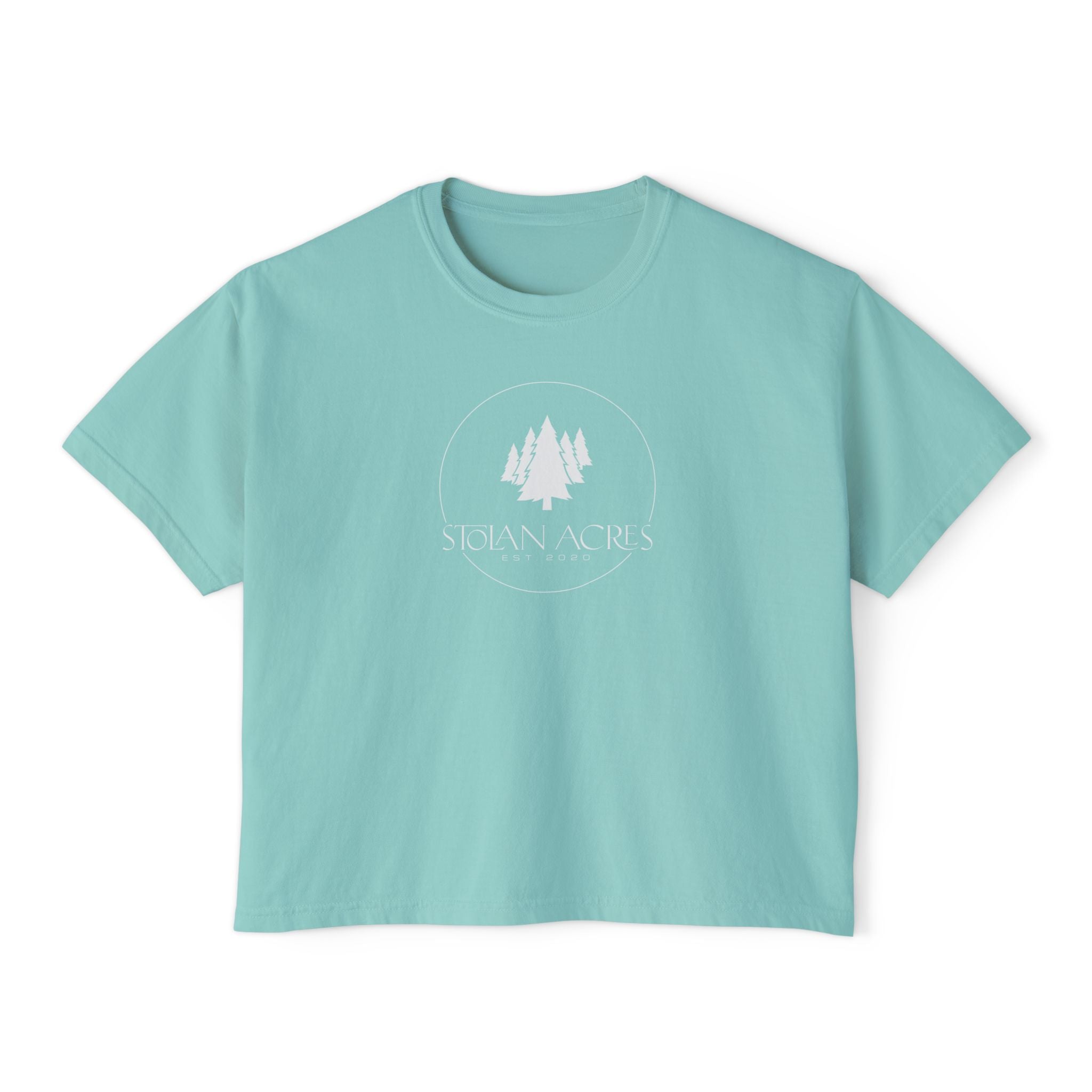 The Stolan Boxy Crop | Classic Mark