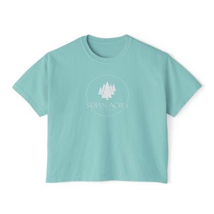 The Stolan Boxy Crop | Classic Mark