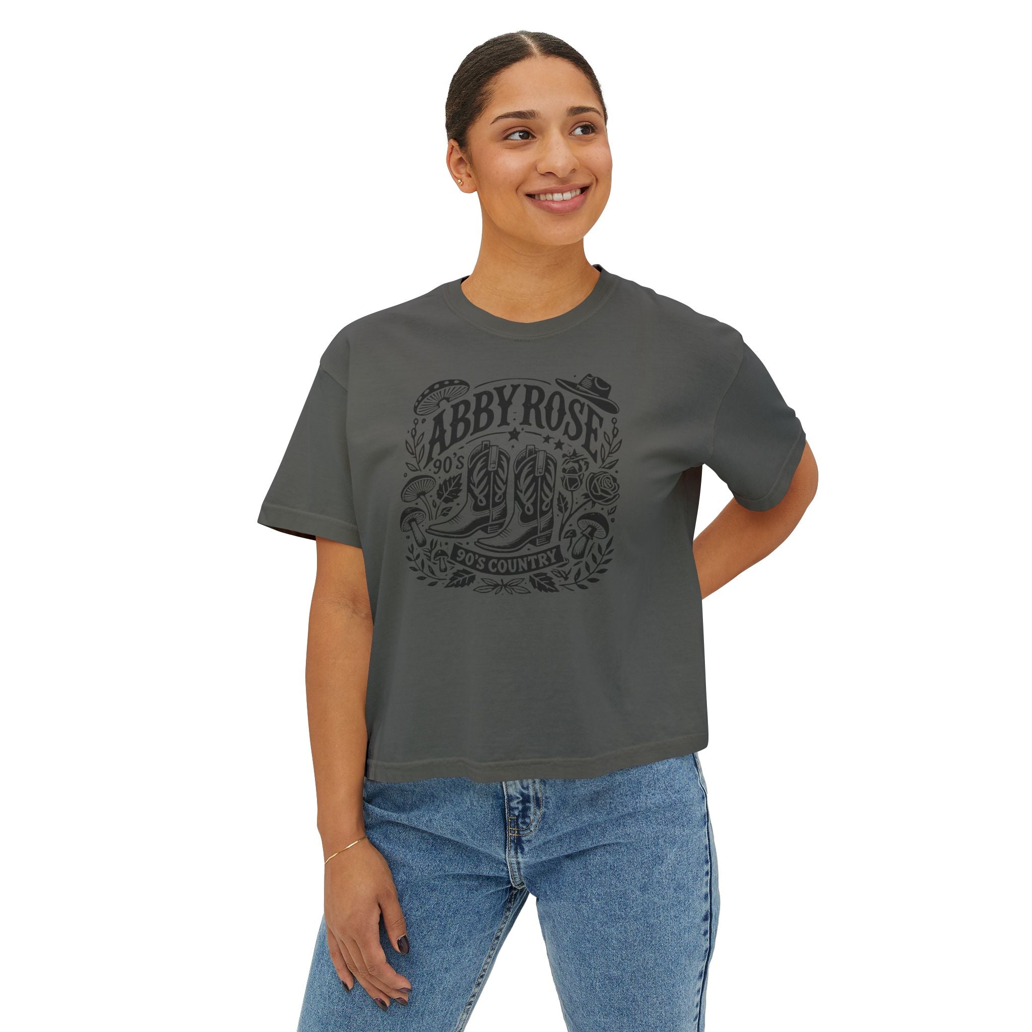 AbbyRose - Women's Boxy Crop