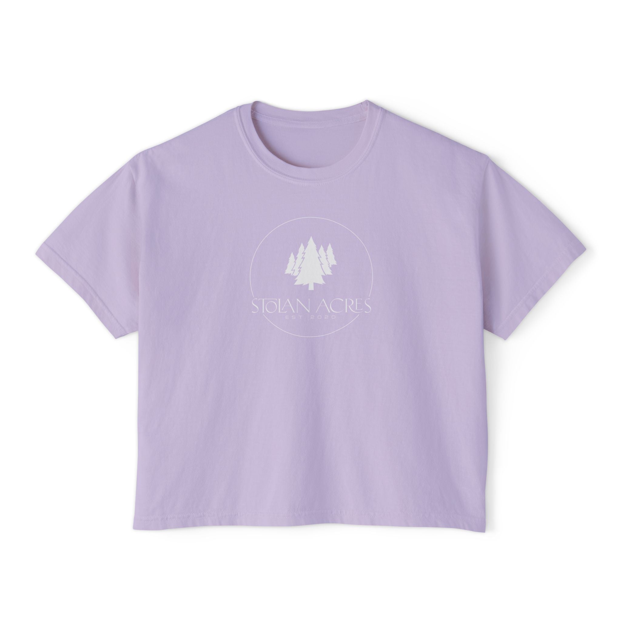 The Stolan Boxy Crop | Classic Mark