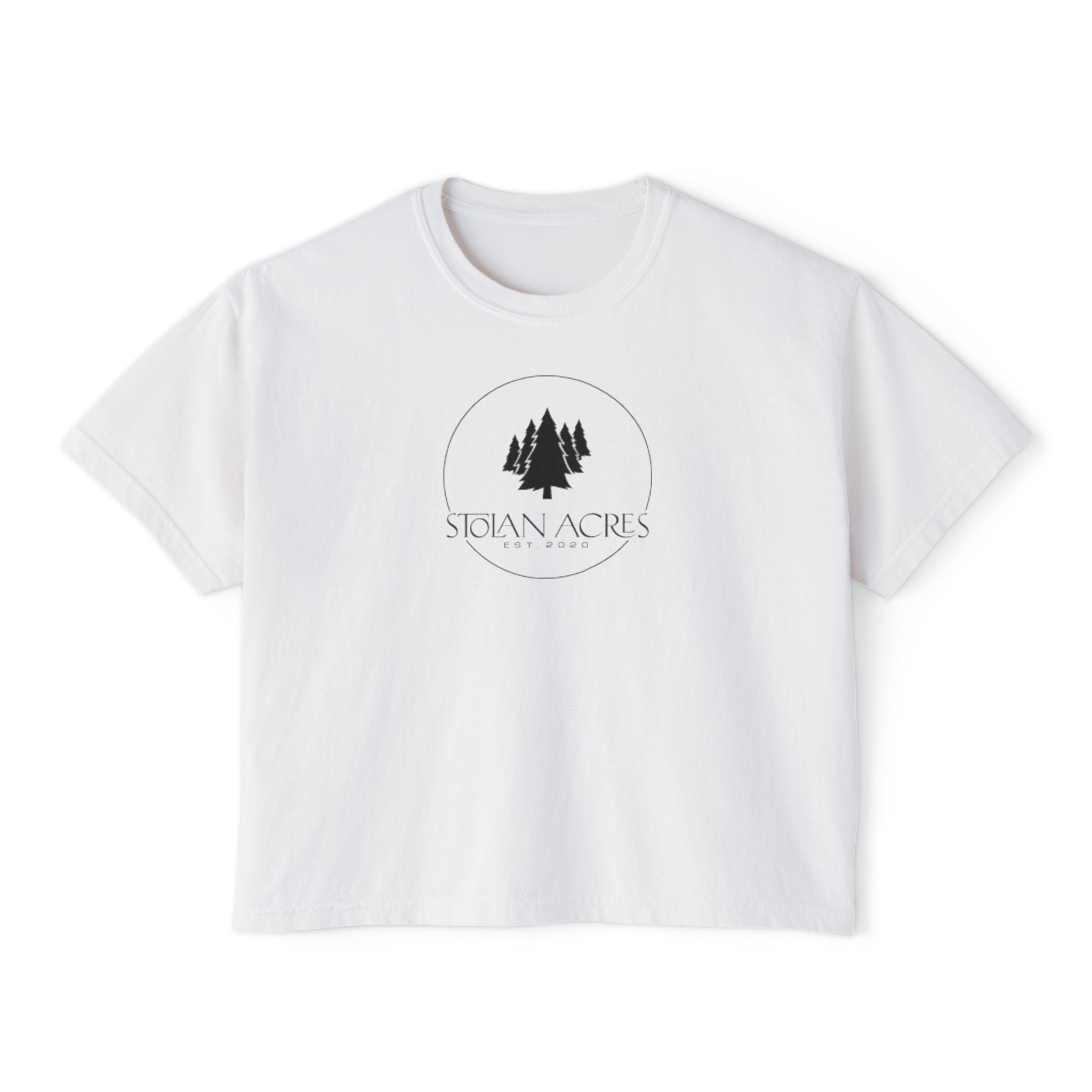 The Stolan Boxy Crop | Classic Mark