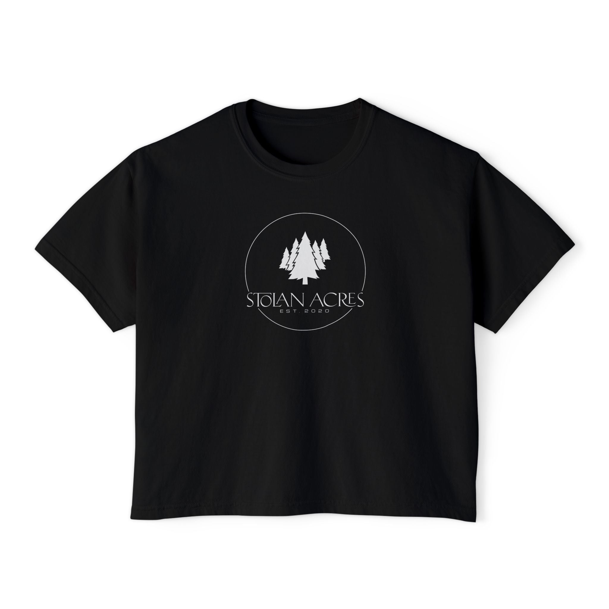 The Stolan Boxy Crop | Classic Mark