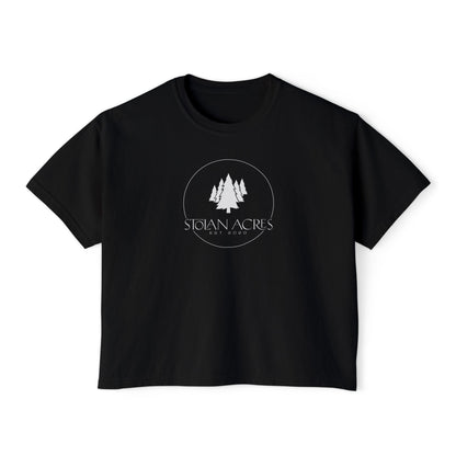 The Stolan Boxy Crop | Classic Mark