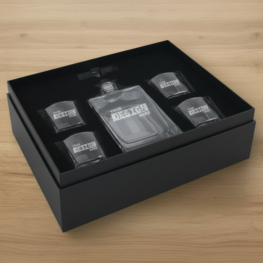 The Obsidian  Reserve Decanter Set